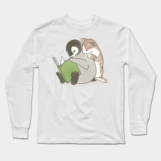 Cat #2 Long Sleeve T-Shirt by sheba.drawing